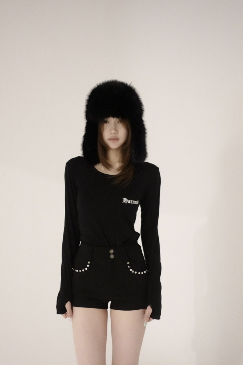 トップス KISS THE CLUB harness fitted tee harness fitted tee | KISS THE CLUB