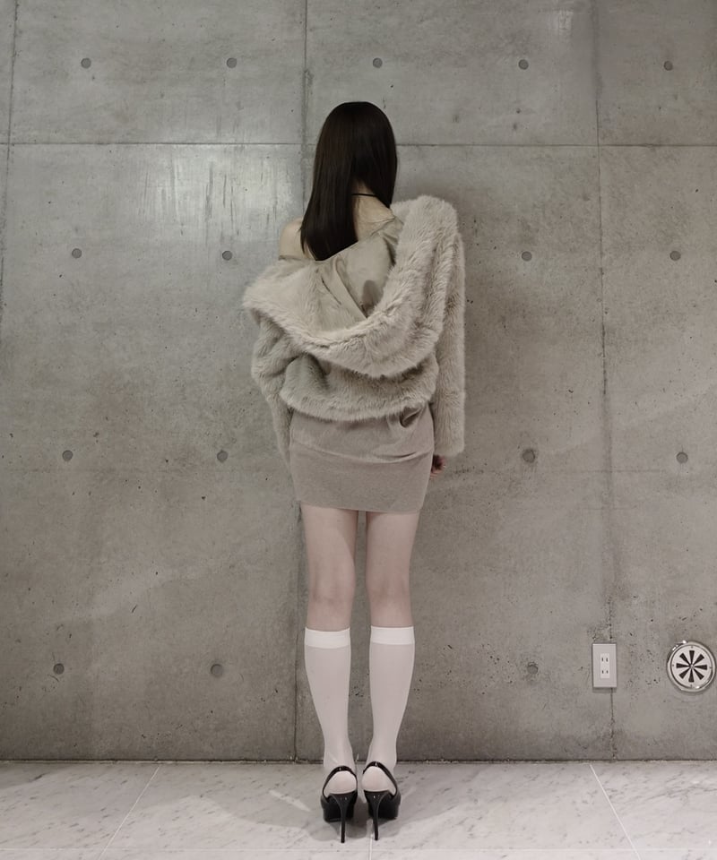 luxury hooded fur coat | KISS THE CLUB