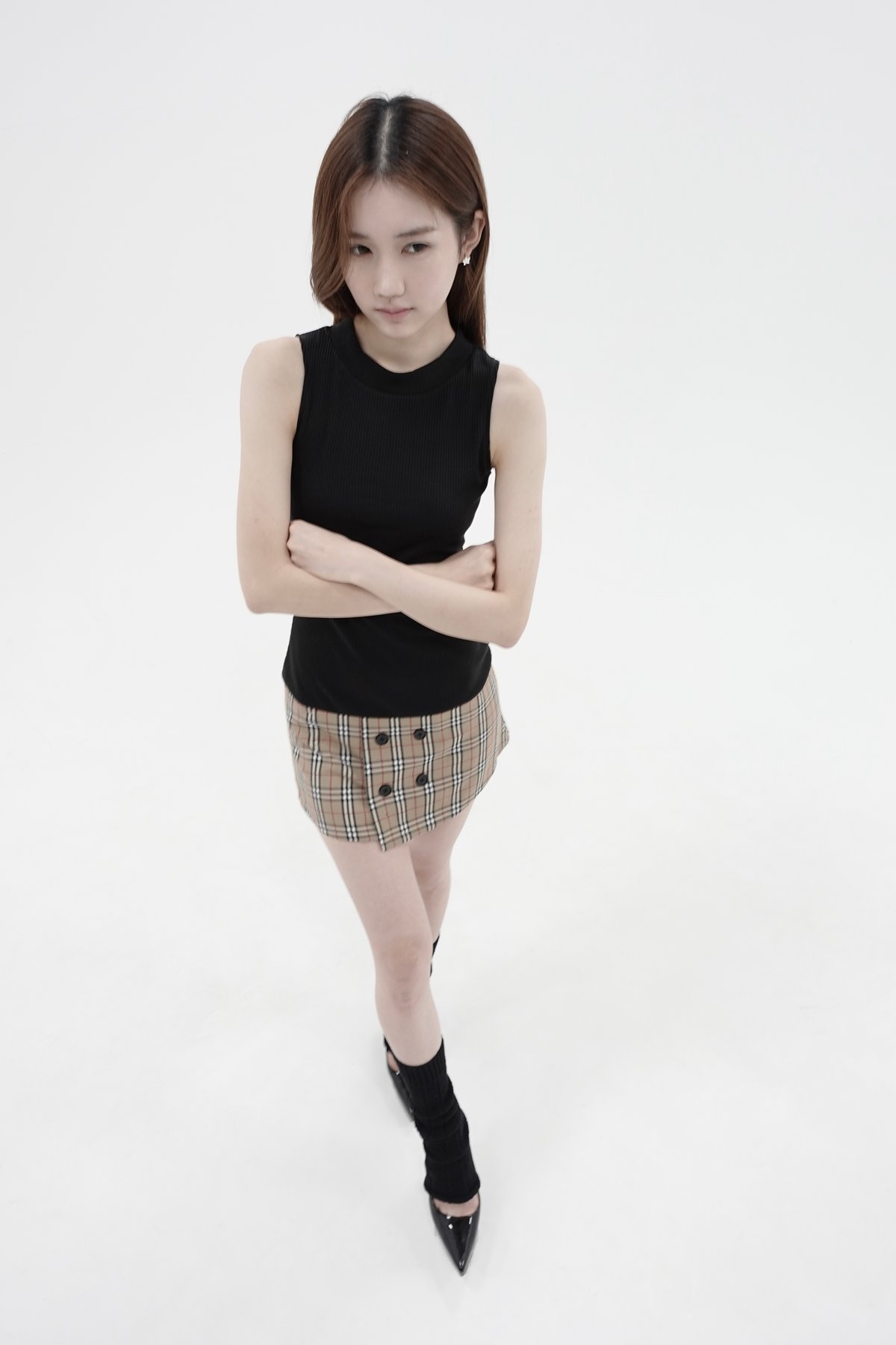 check style mini dress | KISS THE CLUB