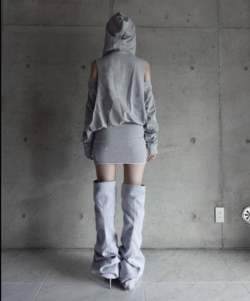 raw wrap mini onepiece | KISS THE CLUB