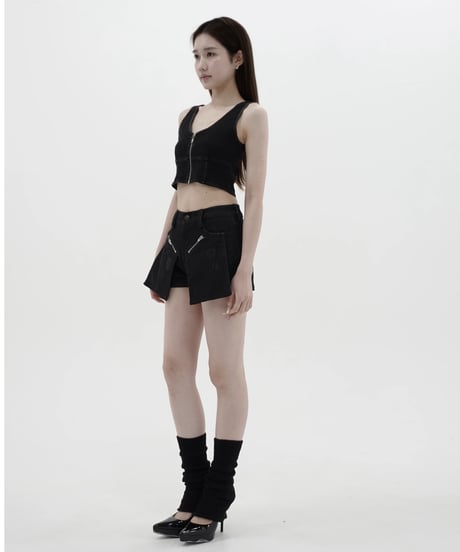 zip front vest