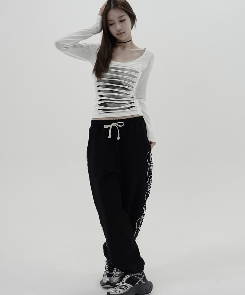 echo unisex sweat pants | KISS THE CLUB