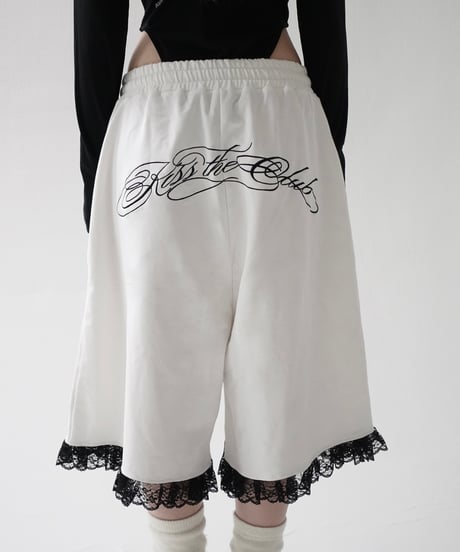 lace half pants