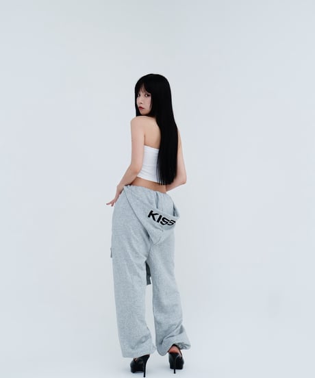 【再入荷】hooded sleeve sweat pants
