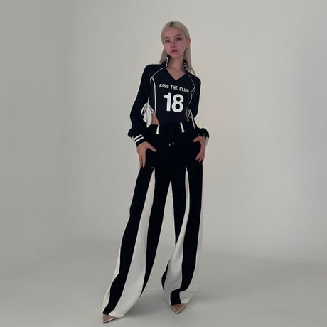完売品【kiss the club】flare lace pants/black 完売品【kiss the club】flare lace pants/black