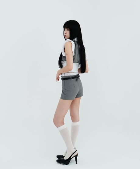 overlay short pants