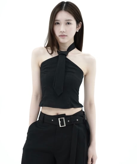 tie neck halter