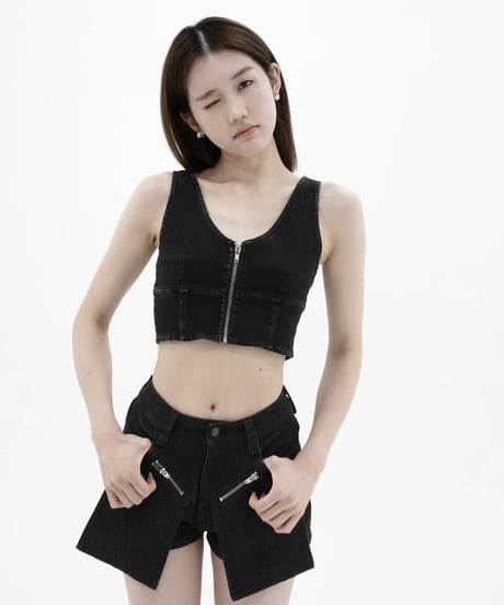 zip front vest
