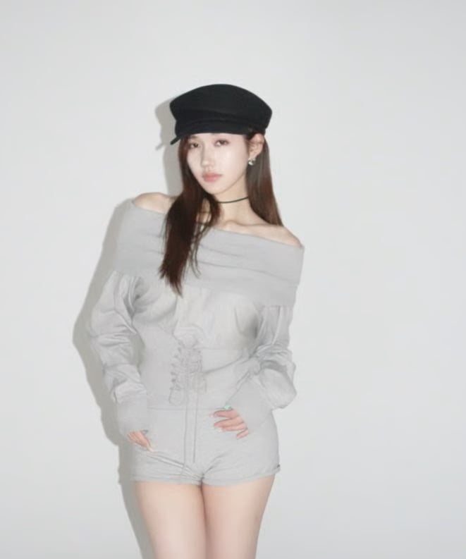 shape waist knit setup | KISS THE CLUB