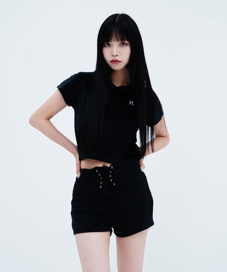 corset strap shorts