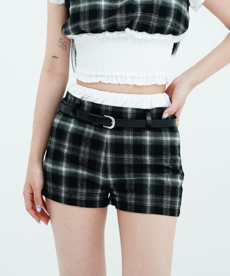 overlay short pants | KISS THE CLUB