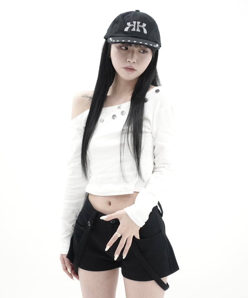 K studded cap | KISS THE CLUB