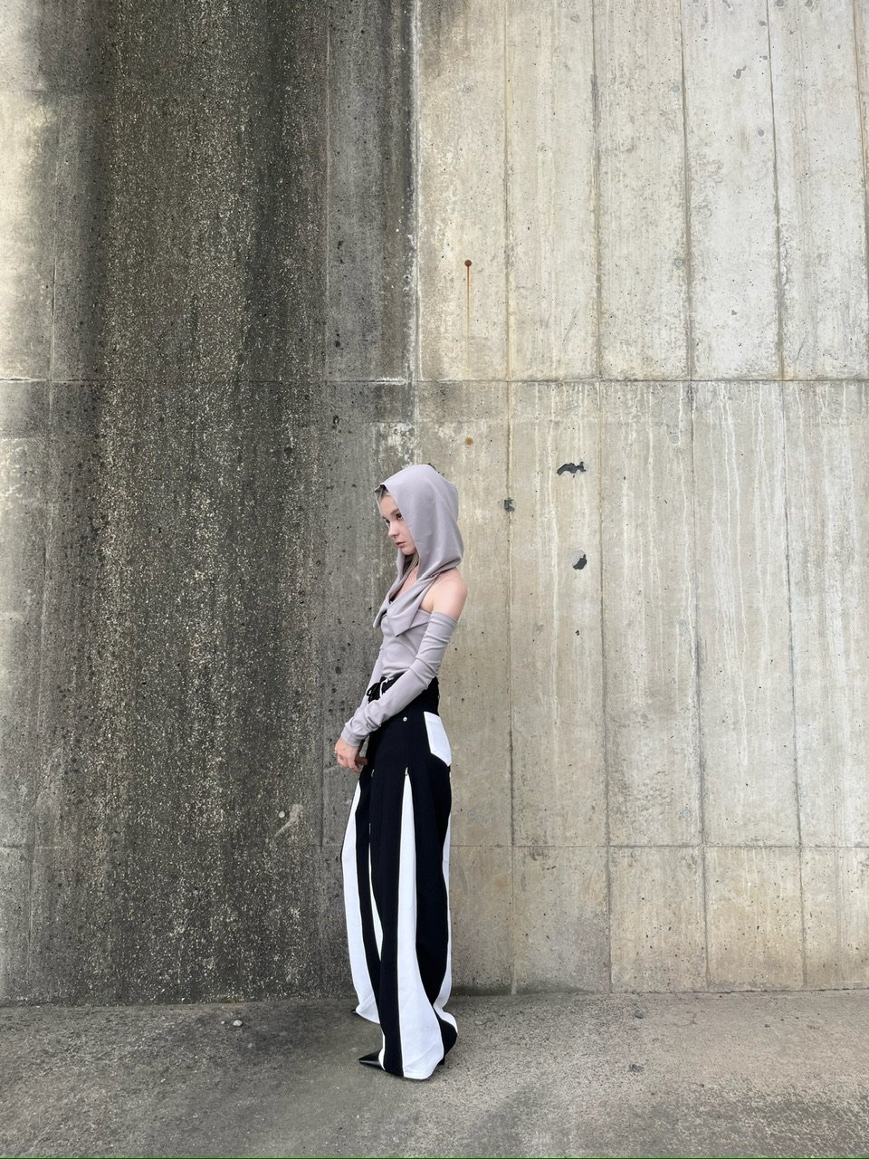 cross hoodie tops | KISS THE CLUB