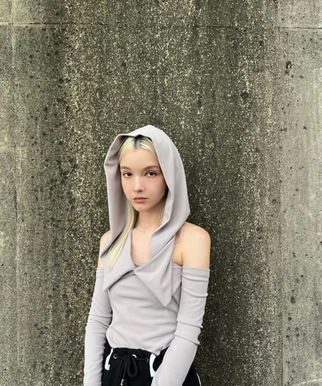 cross hoodie tops