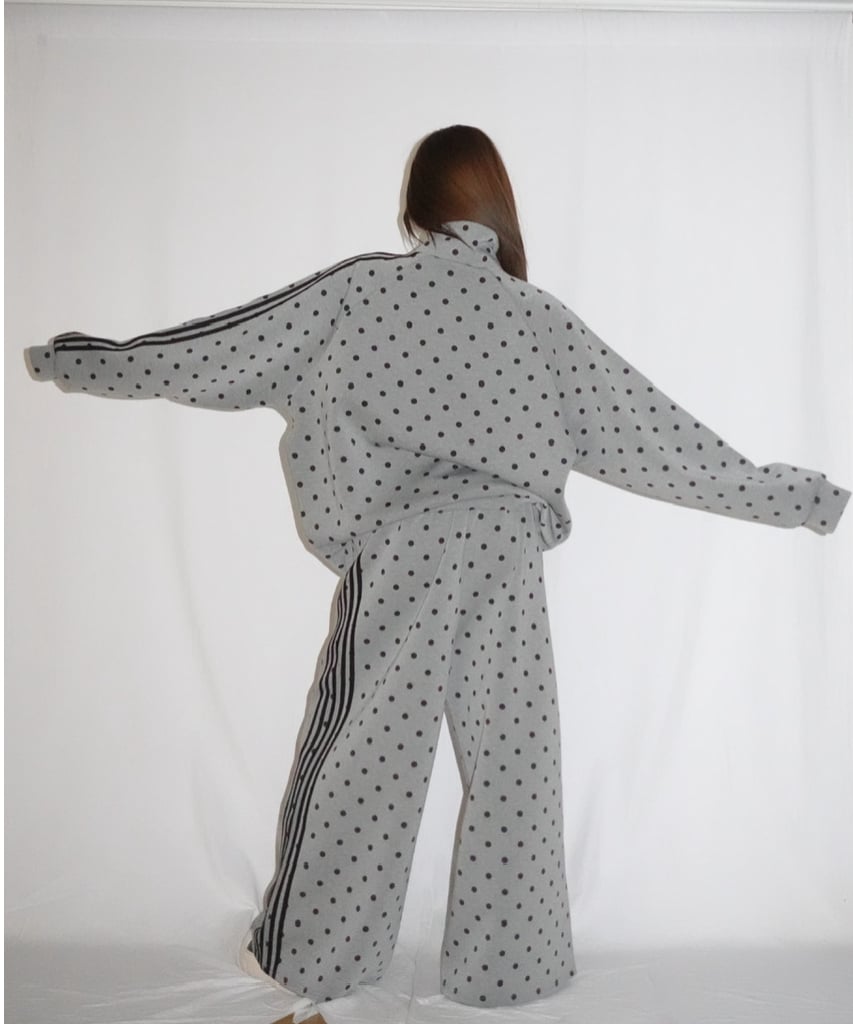 line unisex jersey pants (gray) | KISS THE CLUB