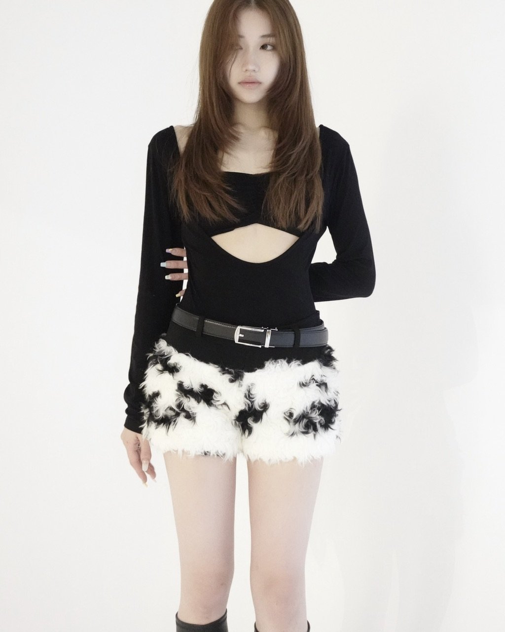 cozy fur shorts | KISS THE CLUB