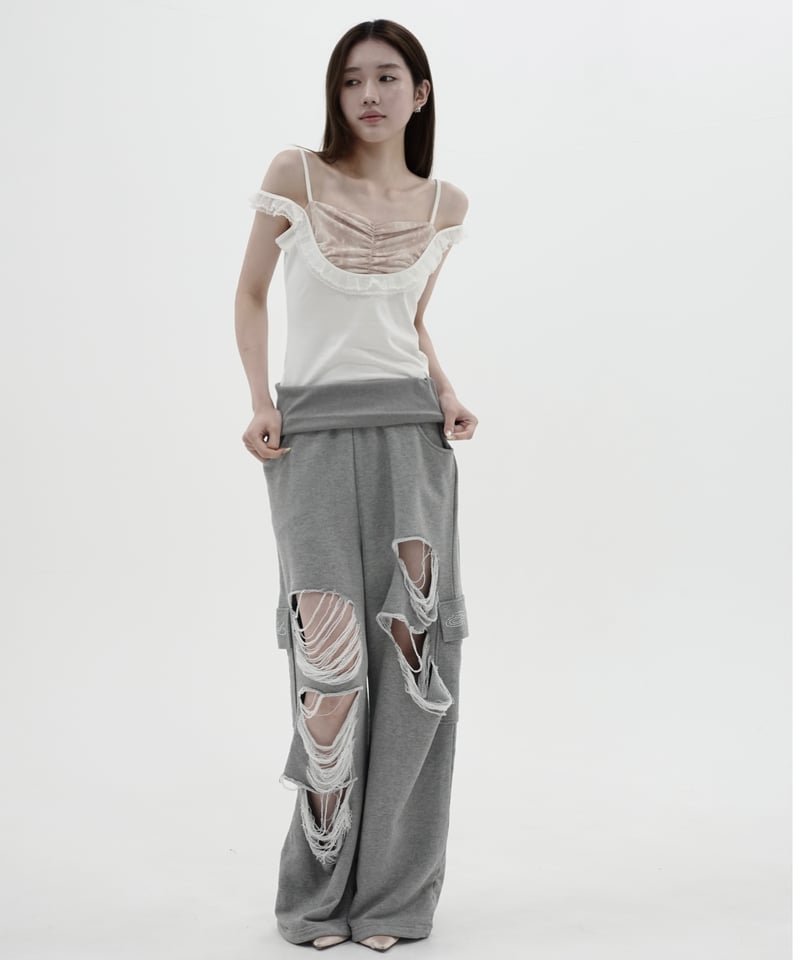 crash mode sweat pants | KISS THE CLUB
