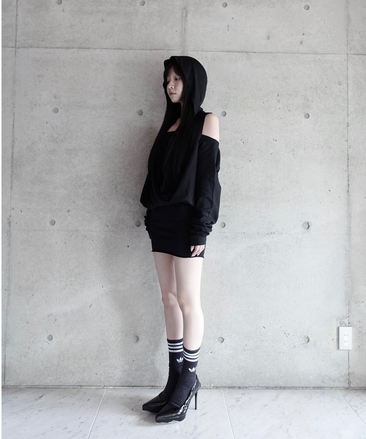 raw wrap mini onepiece | KISS THE CLUB