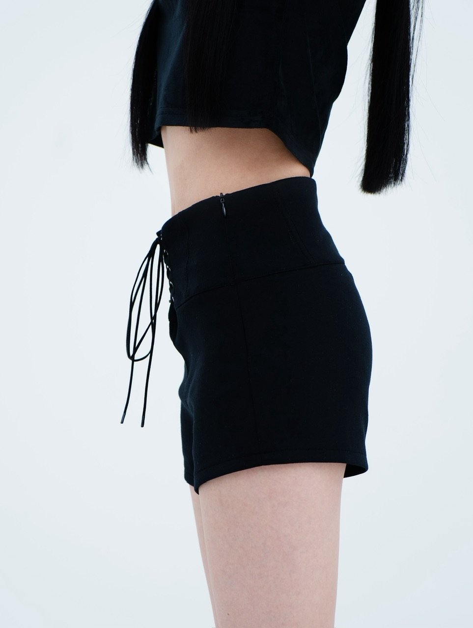 パンツ kiss the club corset strap shorts corset strap shorts | KISS THE CLUB