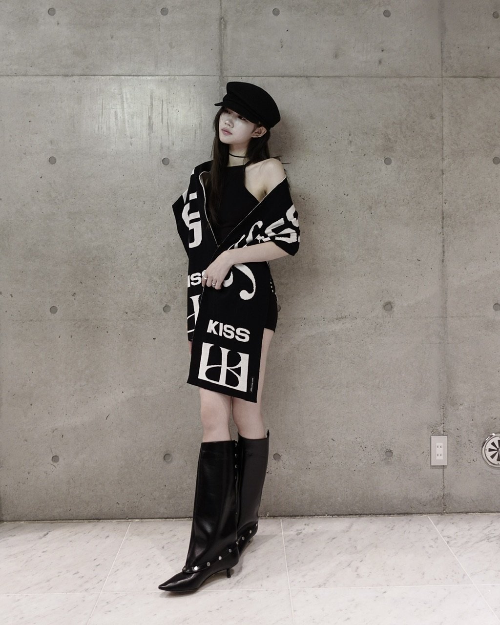 signature logo stole | KISS THE CLUB