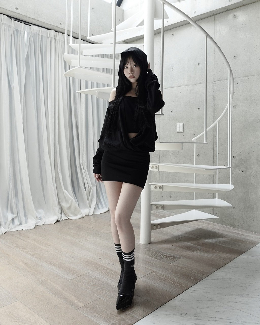 raw wrap mini onepiece | KISS THE CLUB