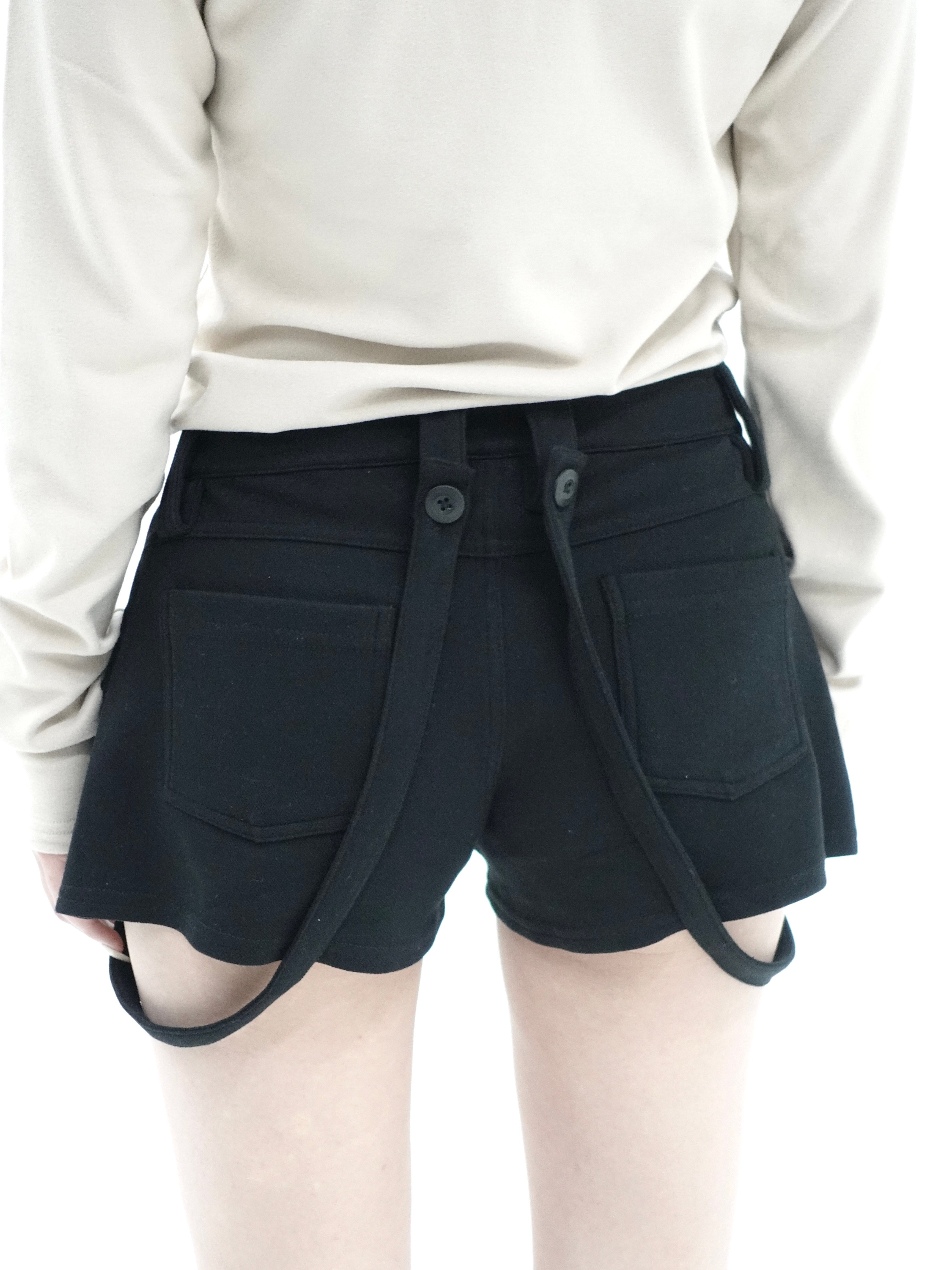 suspender shorts | KISS THE CLUB