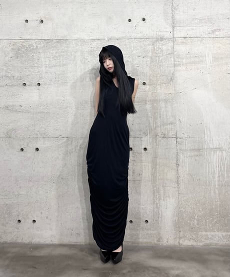 shadow drape dress