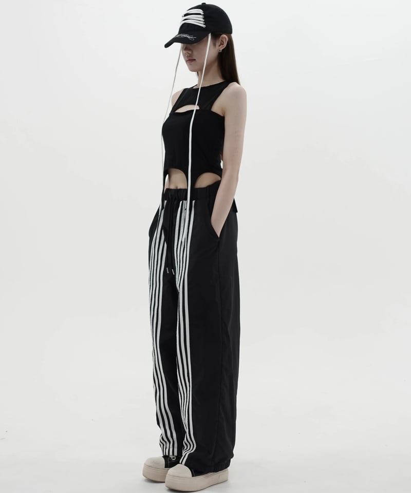 KISS THE CLUB edge cross cap グレー edge cross cap | KISS THE CLUB