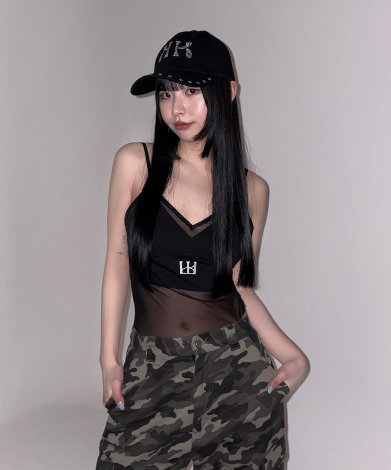 トップス Re:Camisole - Black 再入荷】lady camisole | KISS THE CLUB