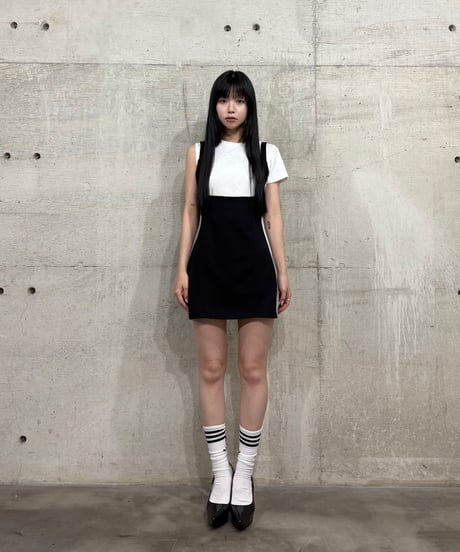 【再入荷】line layerd mini onepiece