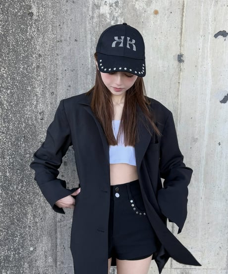 K studded cap