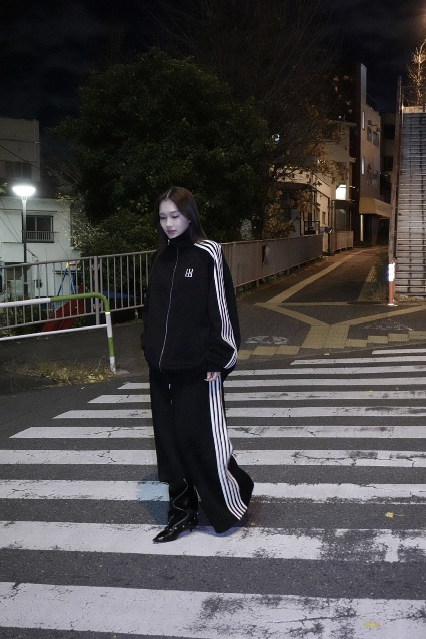 line unisex jersey pants (black) | KISS THE CLUB