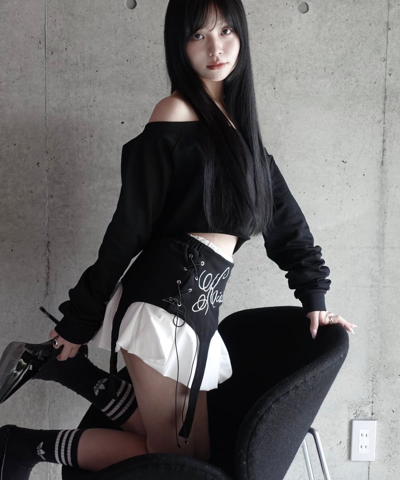 2way dull ballon skirt | KISS THE CLUB