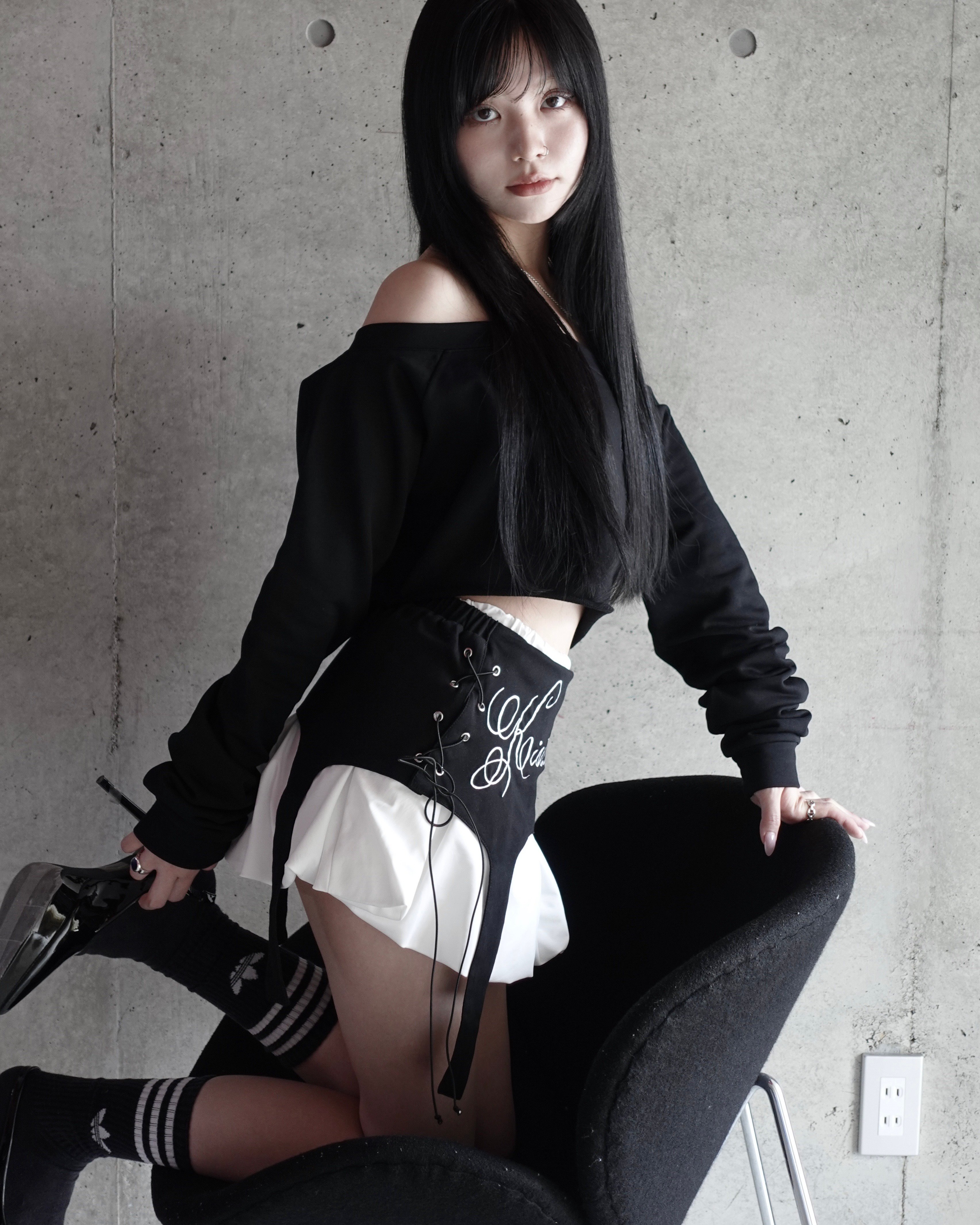 2way dull ballon skirt | KISS THE CLUB