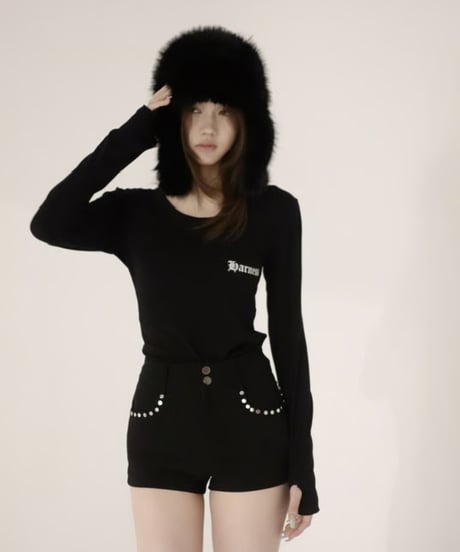 KISS THE CLUB cozy fur shorts cow キスザクラブ KISS THE CLUB