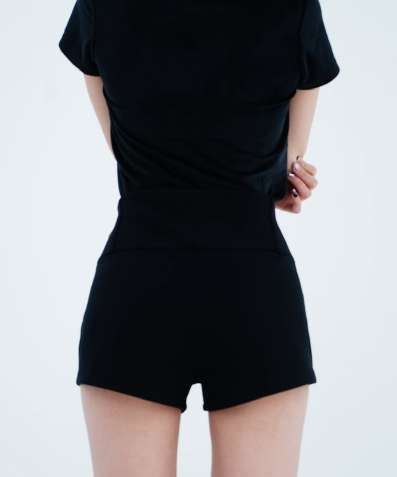 パンツ kisstheclub corset strap shorts corset strap shorts | KISS THE CLUB