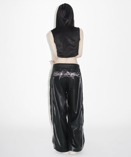 iconic back leather pants