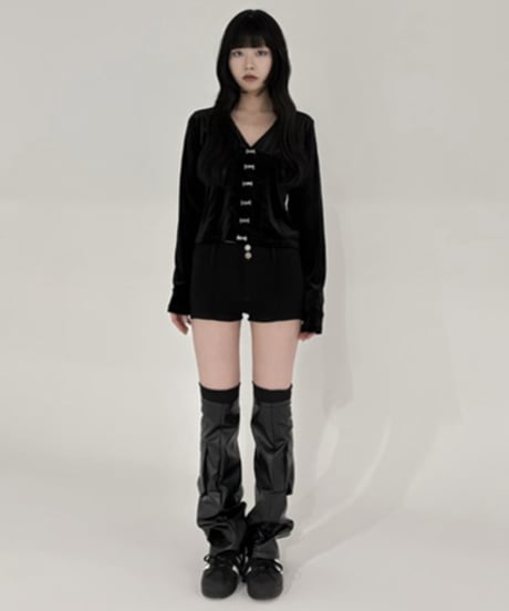 【再入荷】velours corset tops