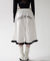 lace half pants