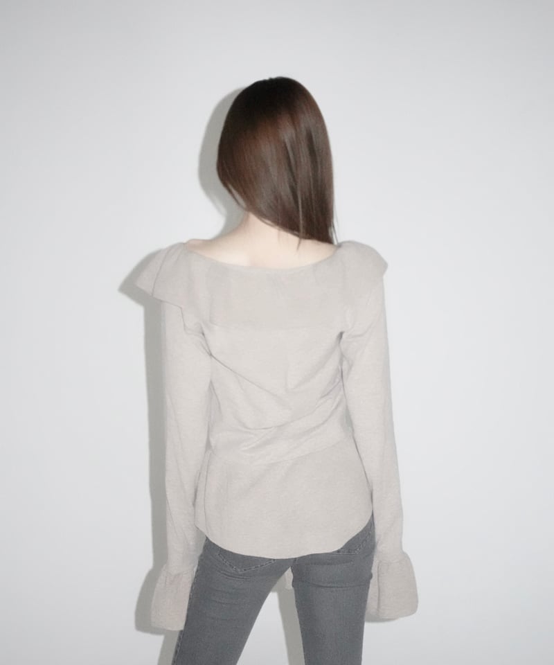 トップス kisstheclub doll ribbon cardigan beige doll ribbon cardigan | KISS THE CLUB
