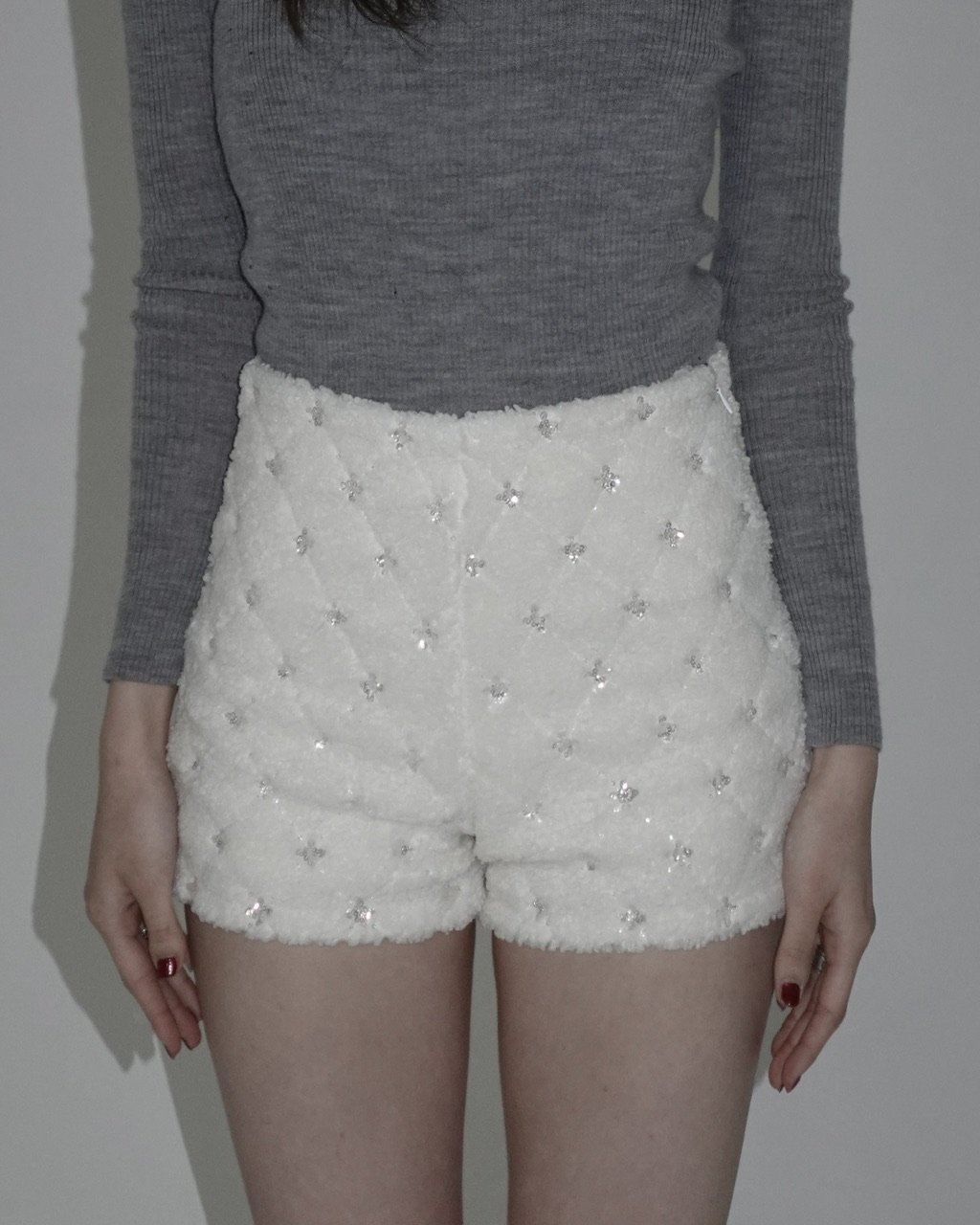 glitter quilting pants | KISS THE CLUB