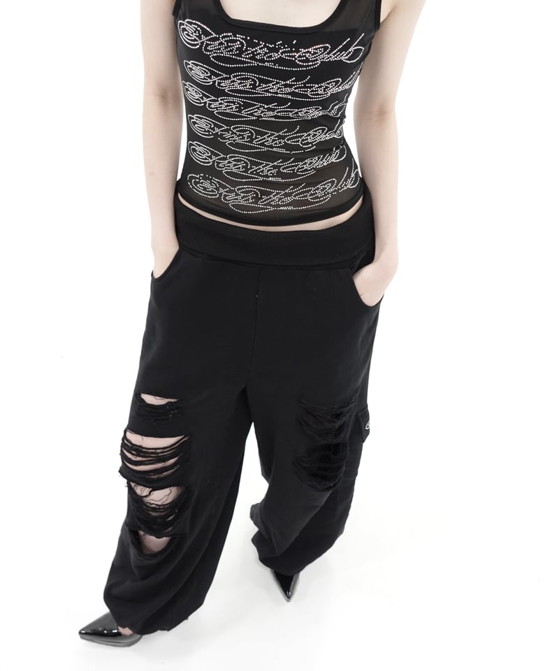 crash mode sweat pants | KISS THE CLUB