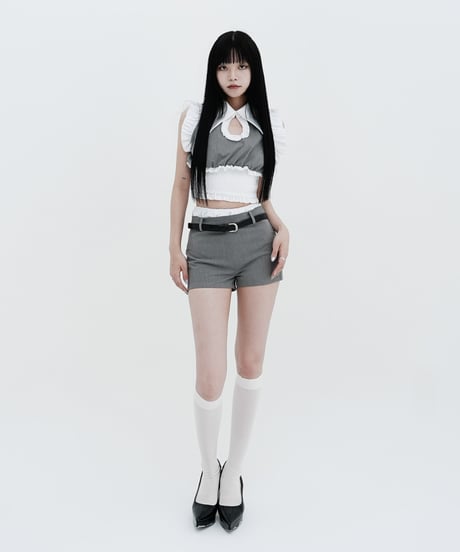 overlay short pants
