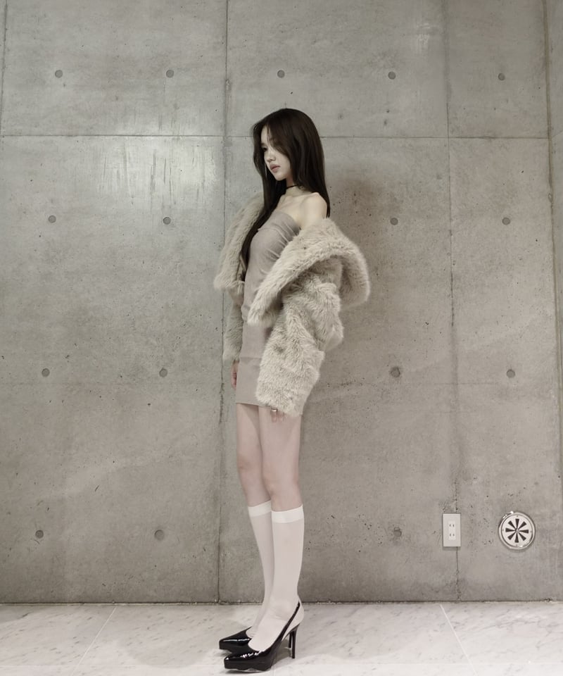 luxury hooded fur coat | KISS THE CLUB