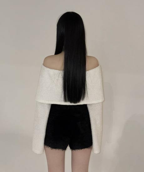 poodle off shoulder tops