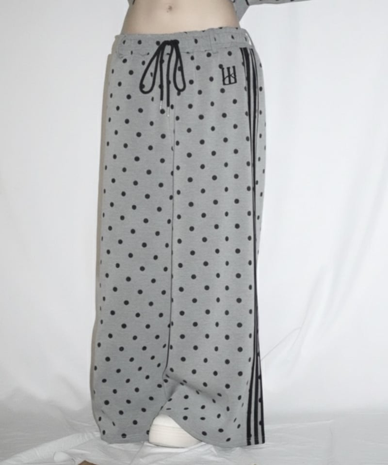 line unisex jersey pants (gray) | KISS THE CLUB