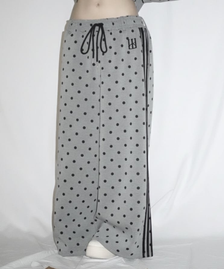 line unisex jersey pants (gray) | KISS THE CLUB