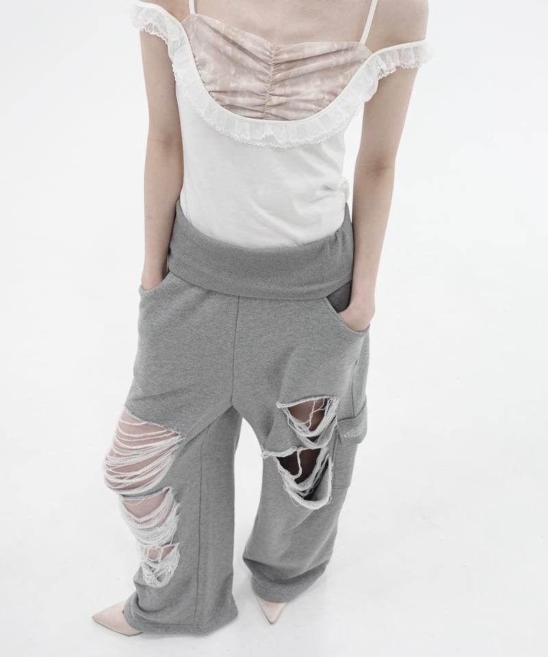 crash mode sweat pants | KISS THE CLUB