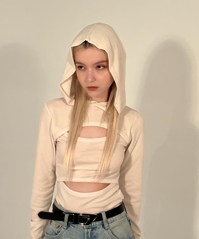 body line hoodie | KISS THE CLUB