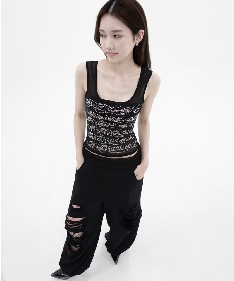 crash mode sweat pants | KISS THE CLUB
